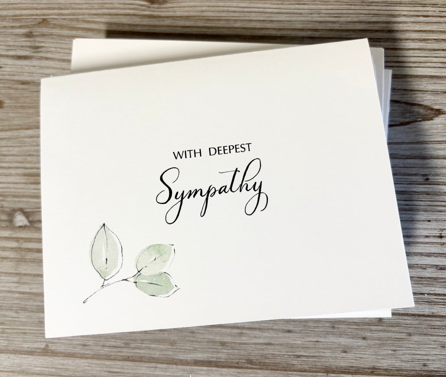 Sympathy Note Card