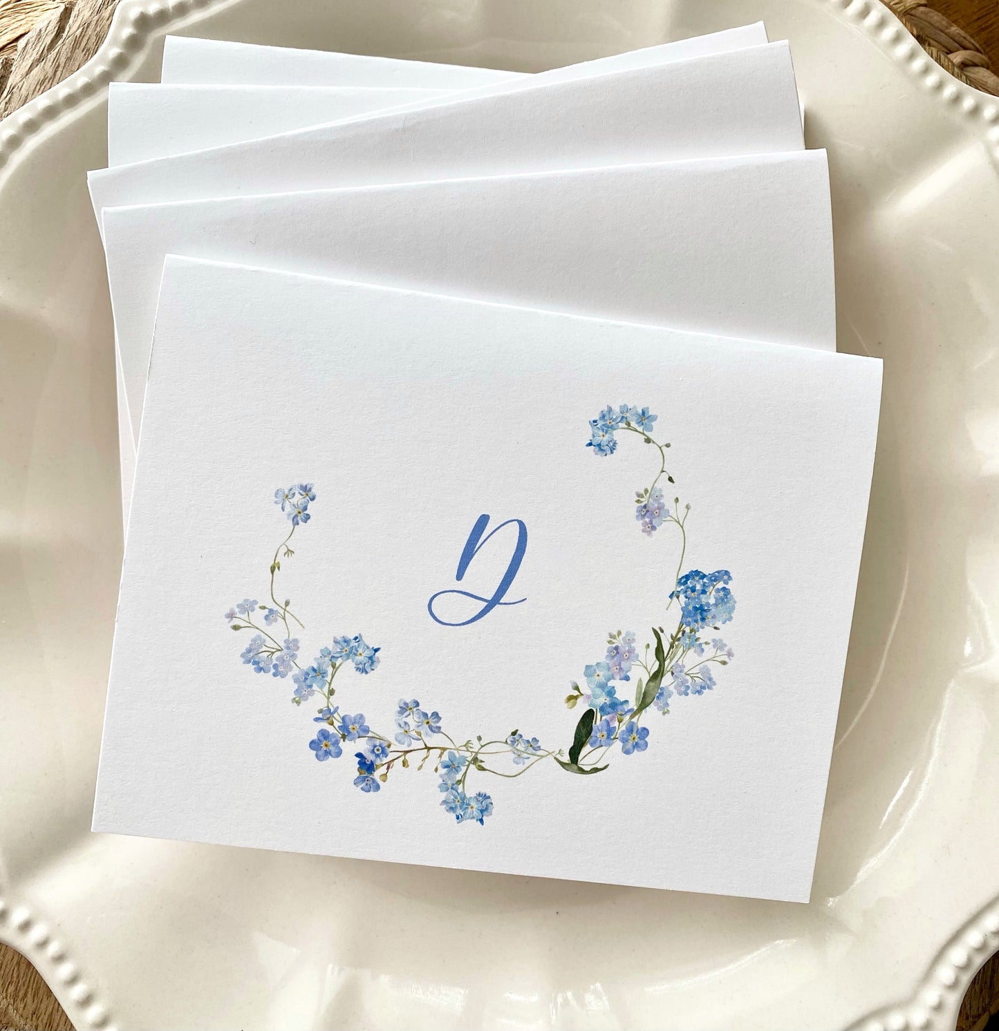 Forget Me Not Note Cards