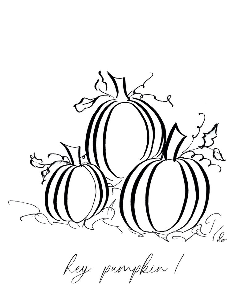 Hey Pumpkin Note Cards