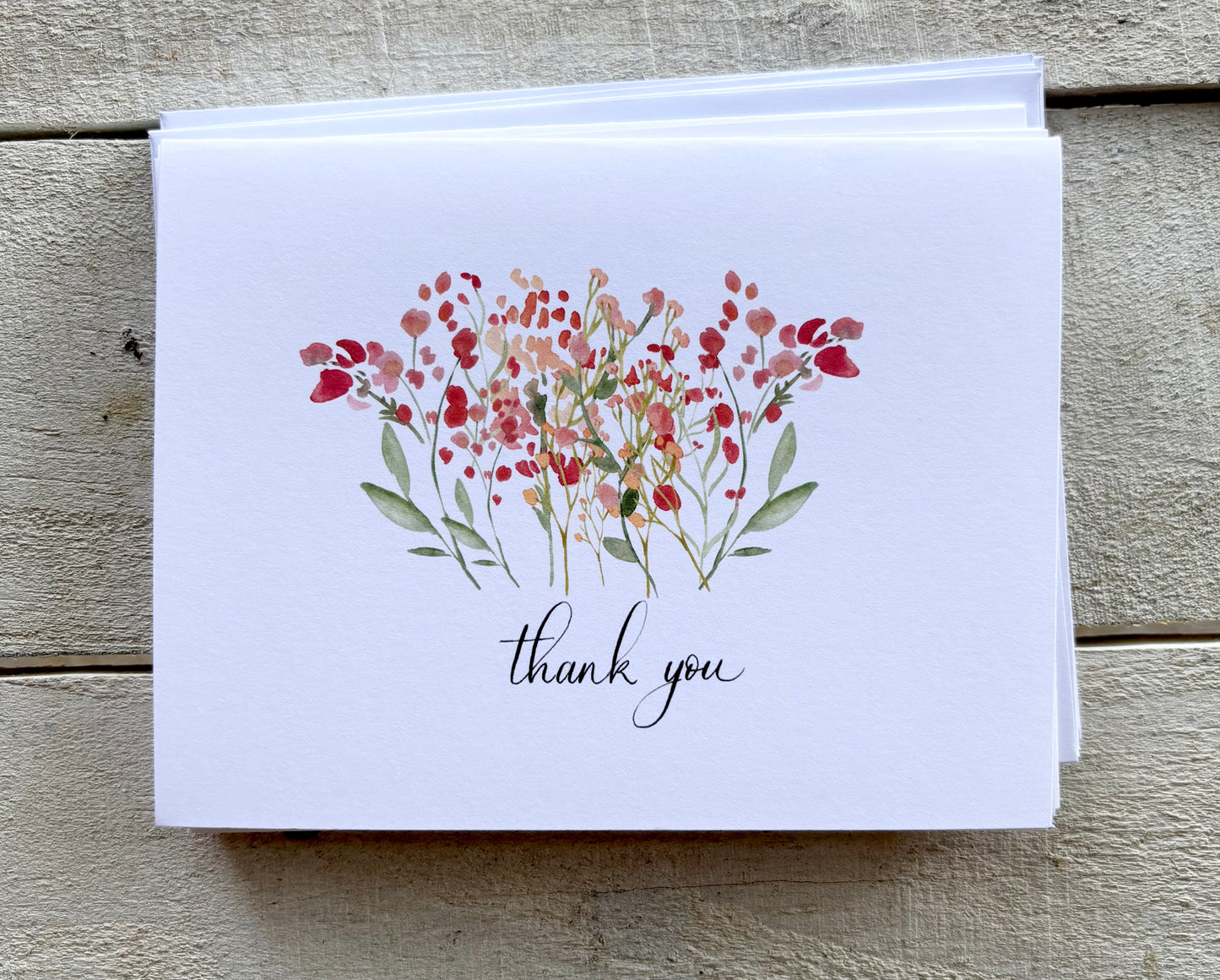 Thank You Note Cards