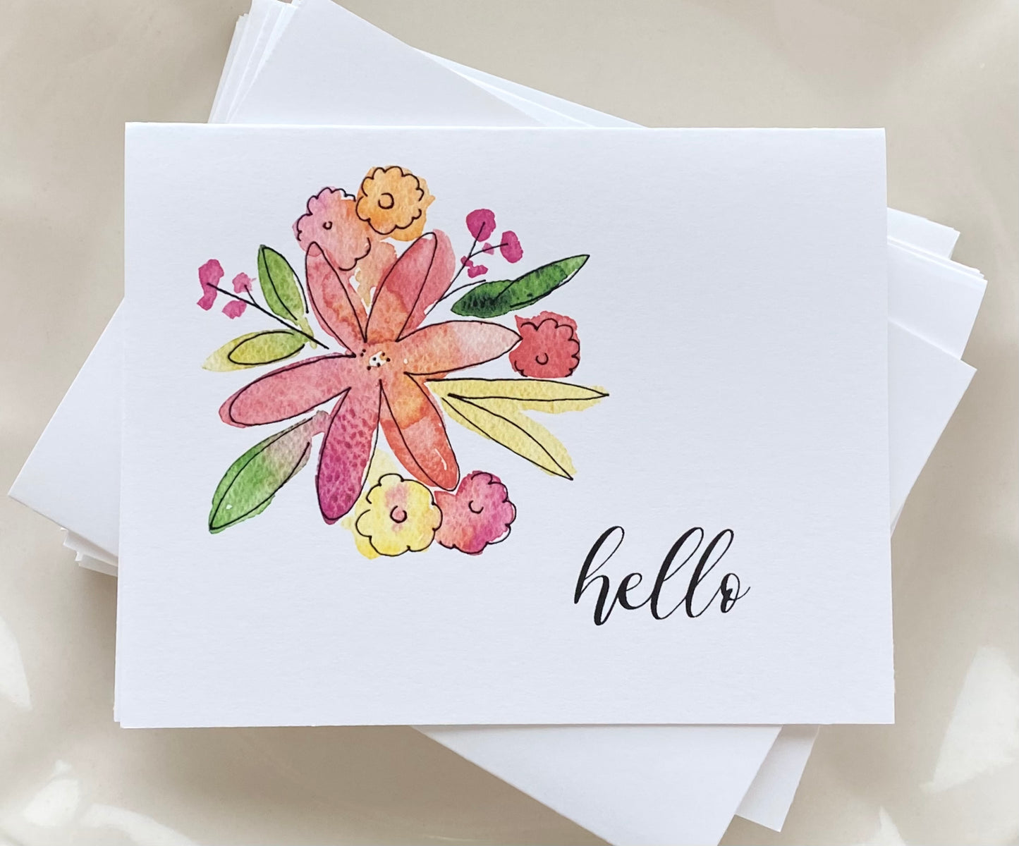 Hello Note Cards