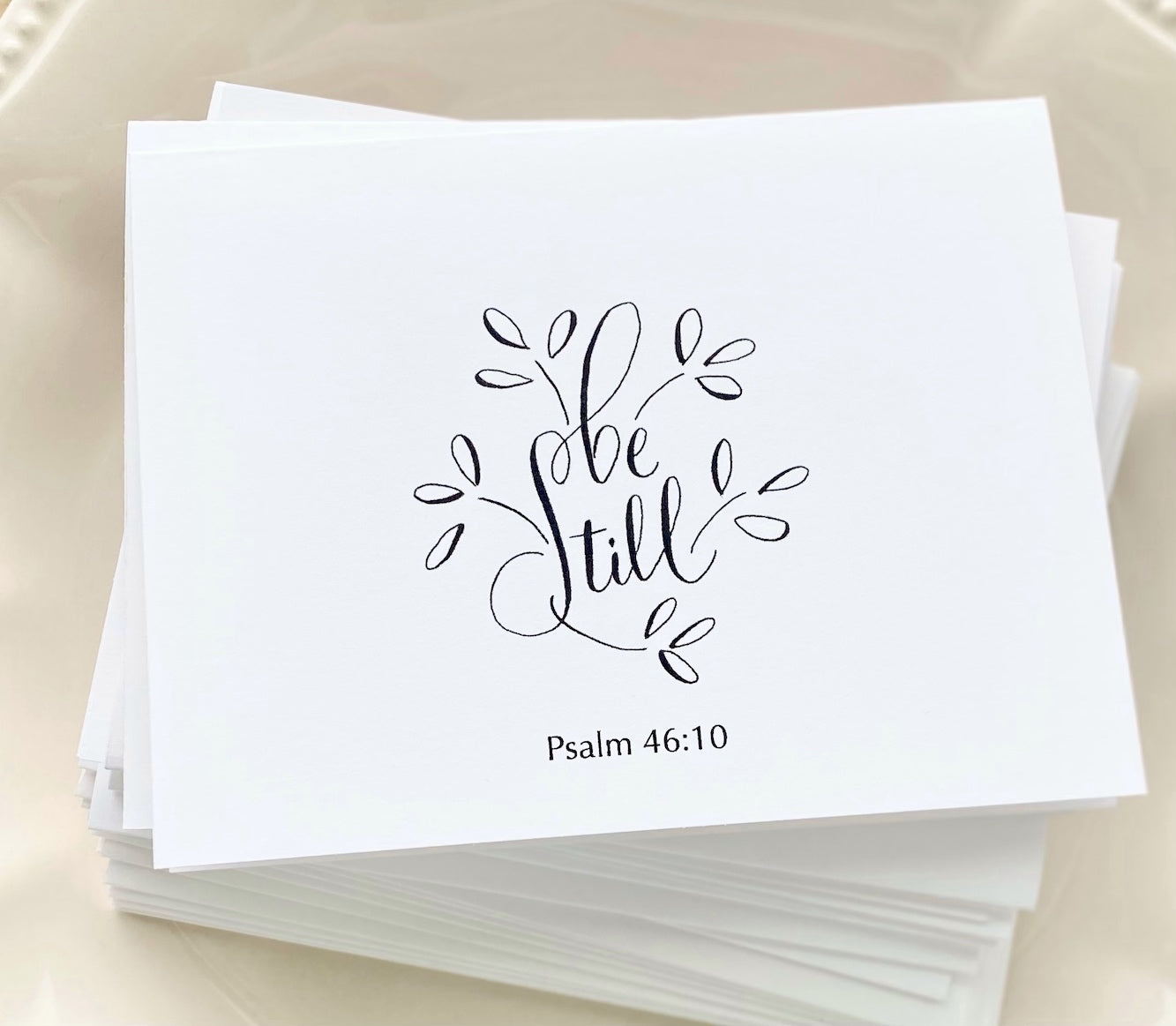 Be Still Note Cards