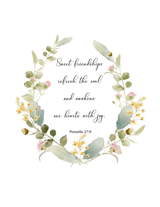 Sweet Friendship Print